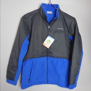 Columbia Omni Shield Mixed Media Fleece Jacket NWT
